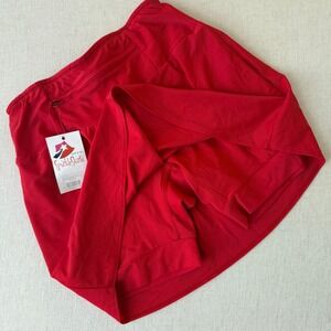Women's Red Athletic Skort